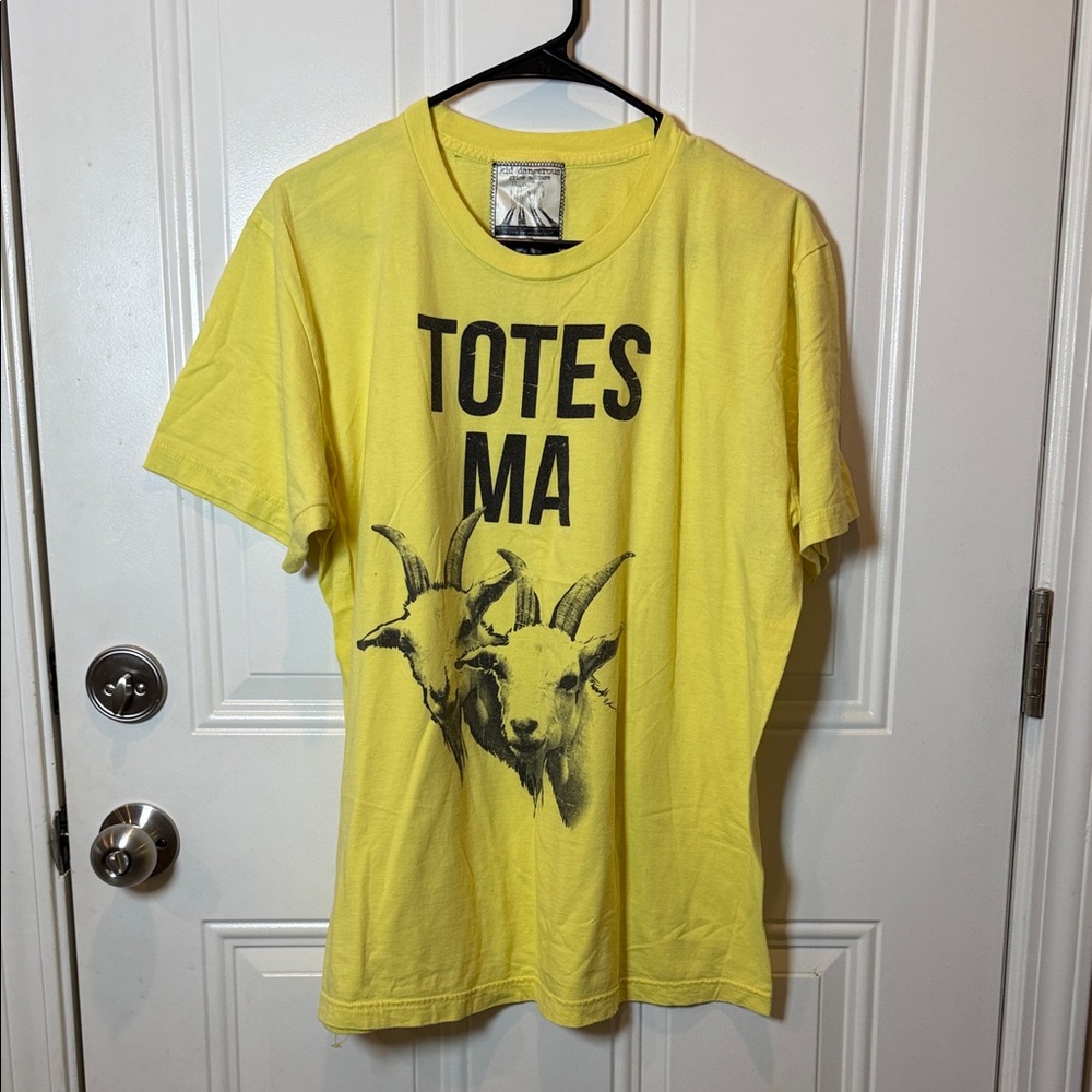 Kid Dangerous Bright Yellow Tee